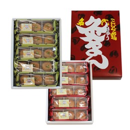 【6～8月限定品】　灸まん食べ比べ　30個入(薄茶)