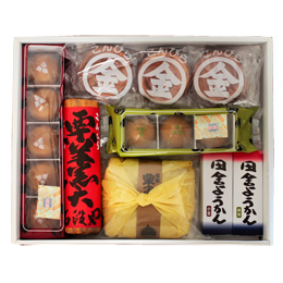 【6～8月限定品】詰合　里の菓子　大(薄茶)
