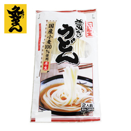 国産小麦100%使用 半生さぬきうどん 220g だし付