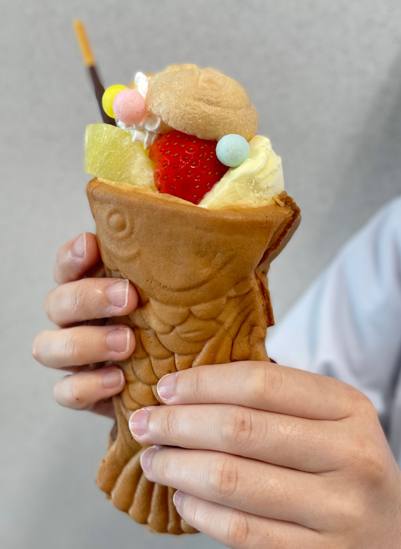 ムース大福・たい焼きパフェのご紹介