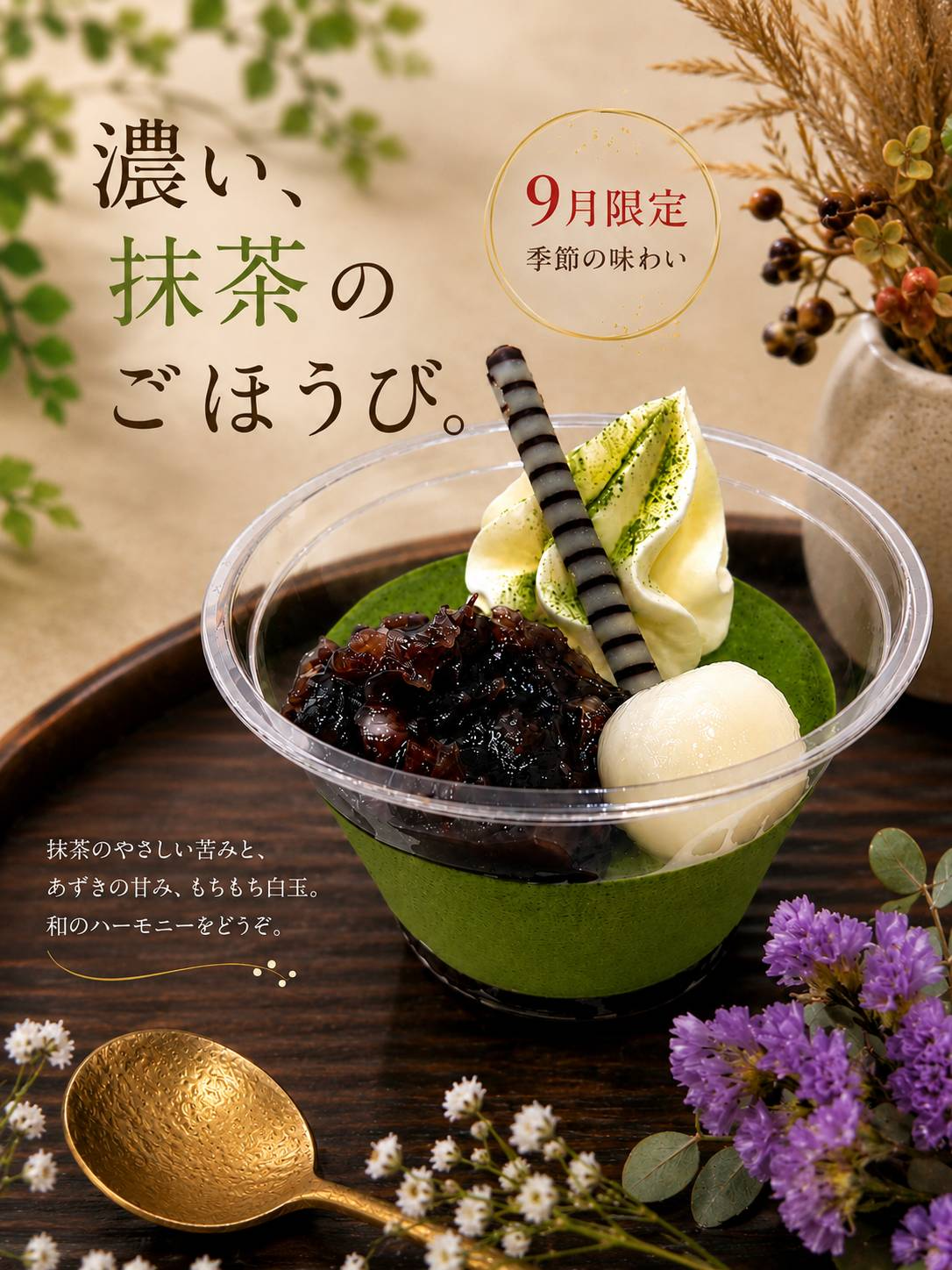 とろ~り抹茶プリン